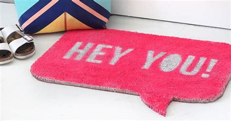 16 Diy Welcome Mat Ideas For A Fun Loving Front Door Full Home Living