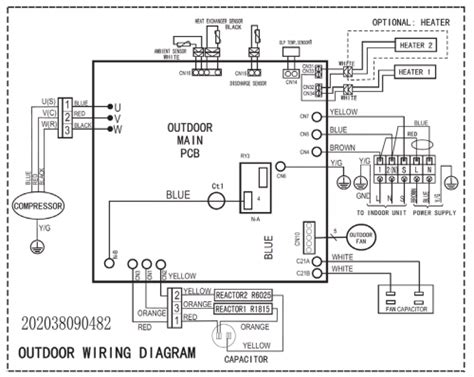 Wiring Diagram Daikin Inverter