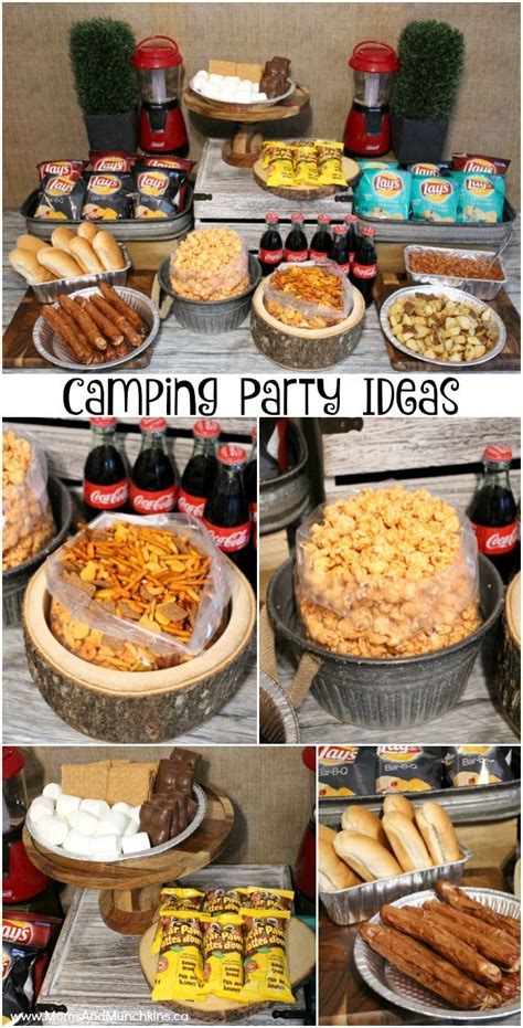 Backyard Birthday Campout Fun Camping Party Ideas Including Camping
