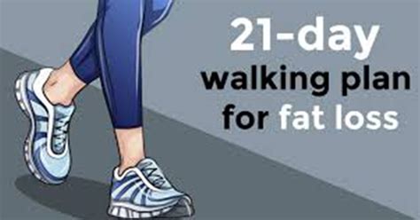 21 Day Walking Plan That Can Help You Lose Weight And Get