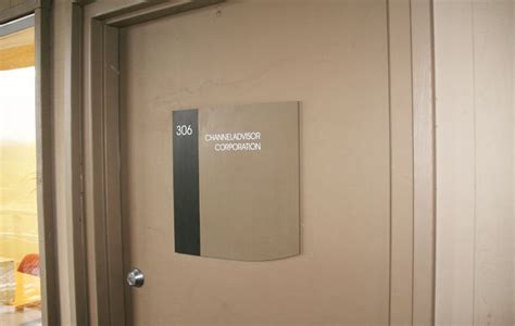 Custom Door Sign For Office Signs Of Seattle