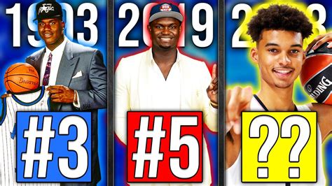 Ranking The Greatest Nba Draft Prospects Ever Youtube