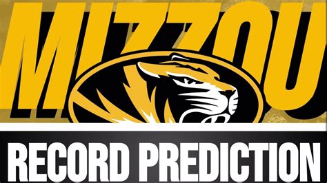 2021 Missouri Tigers Record Prediction College Football Youtube