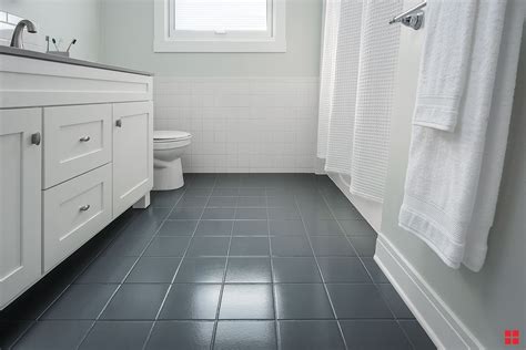 Bathroom Floor Tile Can Look New Again With The Easy Diy One Coat