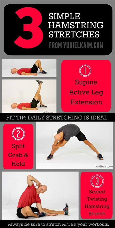 Powerful Stretches For Tight Hamstrings Yuri Elkaim Stretches For