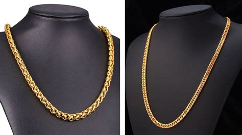 Simple And Latest Gold Chains Designs For Men Gold Jewellery Designs