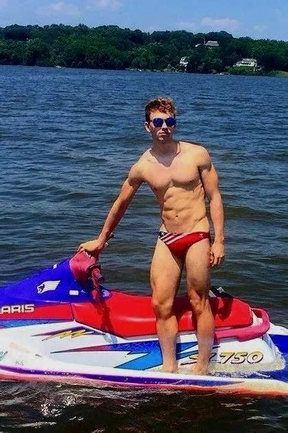 Shirtless Male Beefcake Muscular Hunk Speedo Lake Jock Dude Photo X F Picclick