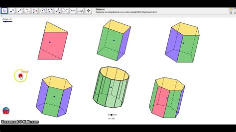 All Prisms 3d With Geogebra 425 Youtube