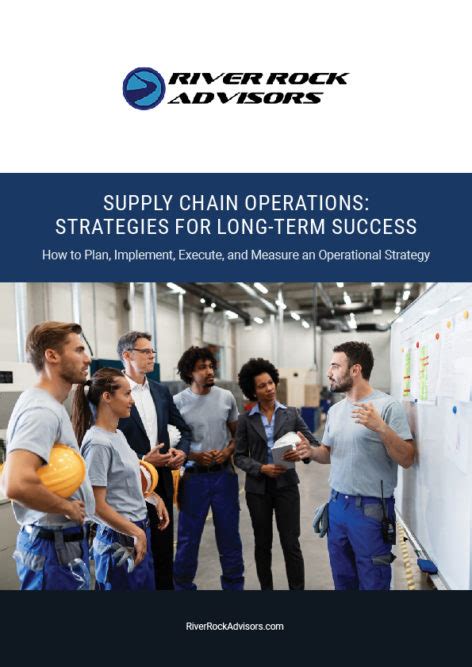 Supply Chain Operations Strategies For Long Term Success 2020 04 21