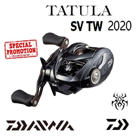 DAIWA TATULA SV TW 103 Low Profile Saltwater Fishing Reel Shopee Malaysia