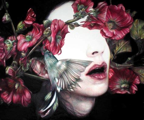 Marco Mazzoni Crayon Drawings Weird Drawings Butterfly Face Art