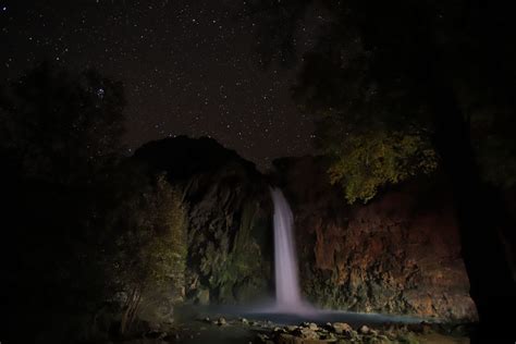 Havasu Falls At Night Smithsonian Photo Contest Smithsonian Magazine