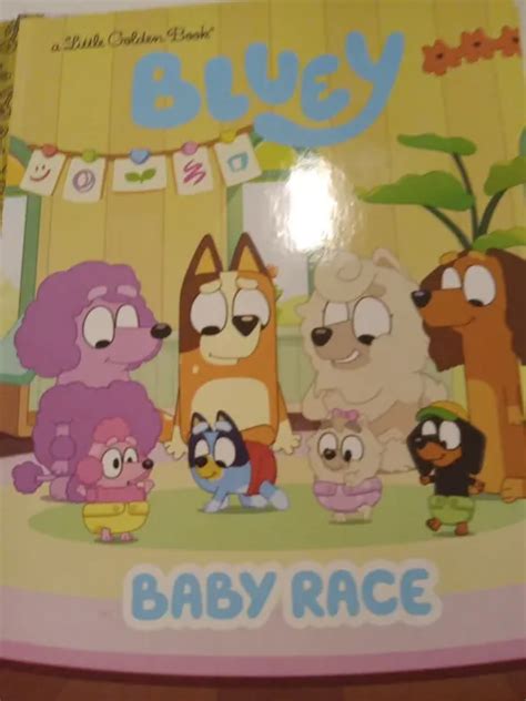 Bluey Baby Race Bluey By Golden Books 2023 Hardcover 350 Picclick