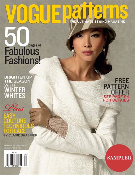 Vogue Patterns Magazine December January Sampler By Design Group Issuu
