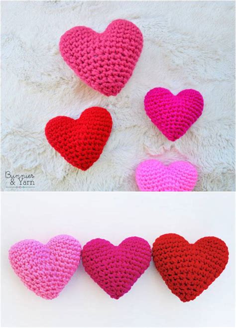 35 Free Crochet Heart Pattern For Beginners Crochet Hearts