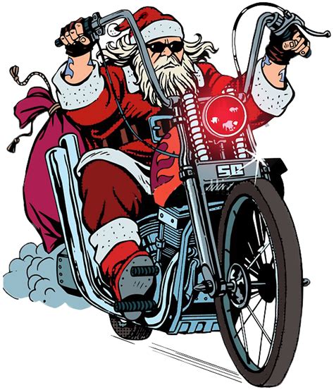Santa Claus Harley Davidson Clipart Full Size Clipart 3613492