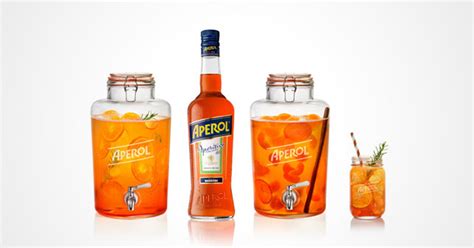 Sie sehen aus wie auf dem bild und man bekommt das was man. Homemade Aperol Drinks für die Punch Barrel | about-drinks.com