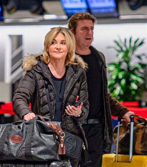 Anthea Turner In Public Bust Up With Fiancé Mark Armstrong After Costly Visa Blunder Mirror Online