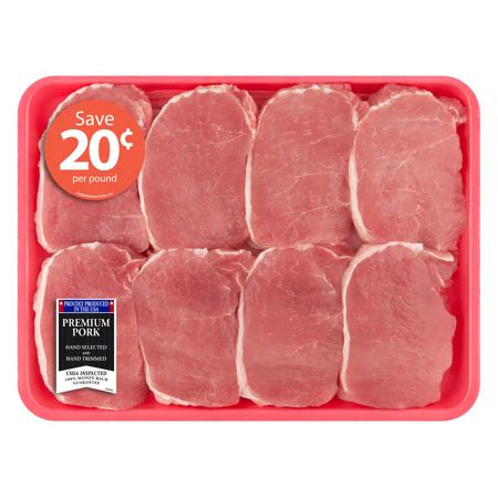 Join cookeatshare — it's free! Pork Center Cut Loin Chops Boneless Family Pack, 2.0 - 3.8 lb - Walmart.com