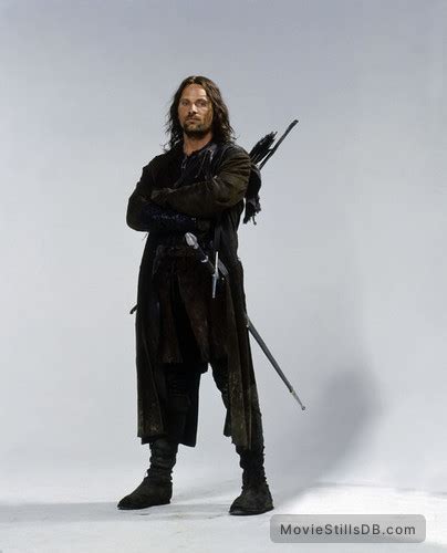 The Lord Of The Rings The Fellowship Of The Ring Promo Shot Of Viggo Mortensen