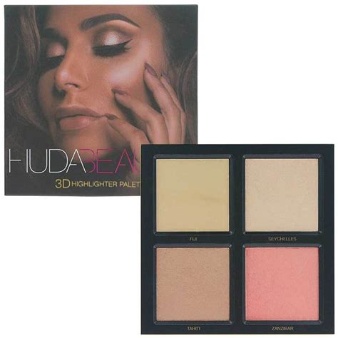 Huda Beauty 3d Highlight Palette Reviews In Highlighter Prestige