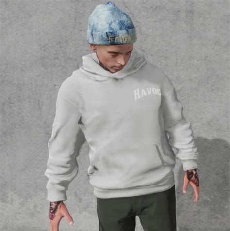 Skater Xl Authenticmade X Havoc Mens Hoodie V 100 Gear Hooded