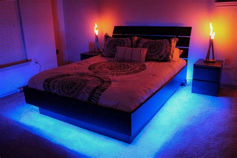 Led lights bedroom ideas