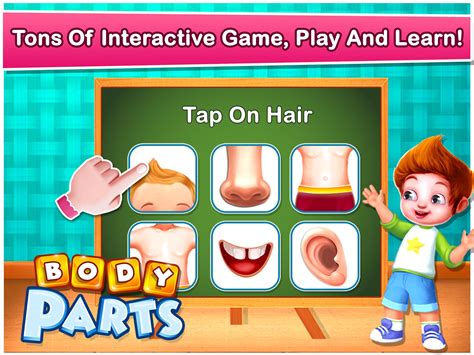Human Body Parts Preschool Kids Learning Games For Android Apk Download