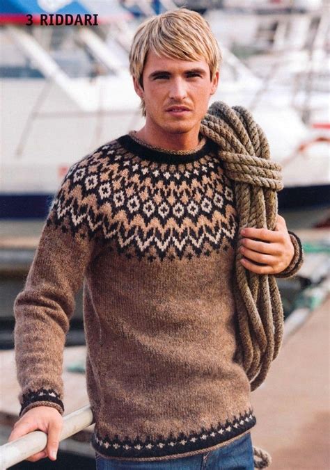 Patternfish The Online Pattern Store Wool Sweater Men Icelandic