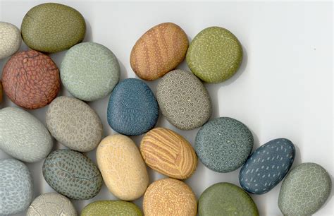 River Rocks Part 1 Polymer Rocks With Caned Textures Read Flickr