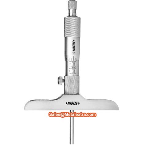 Insize Micrometer Nonius Depth Gauge 3240 Din863 2 Graduation 001mm