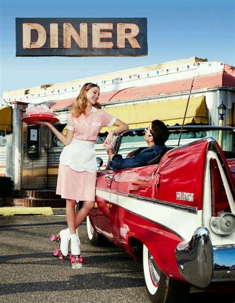 Idea By John Church On Vintage Scenes And Posters Vintage Diner Retro