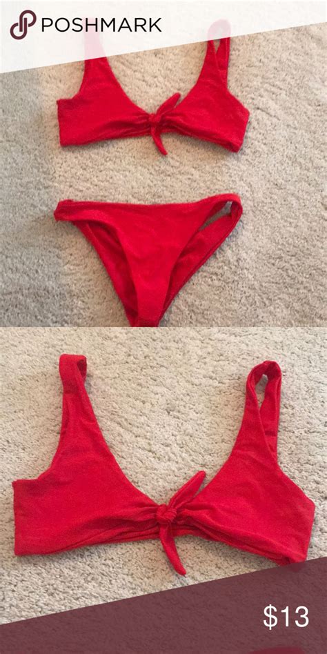 Red Bikini Set Red Bikini Set Bikinis Red Bikini