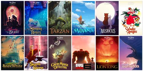 Completed Disney Animated Collection Collection Rplexposters