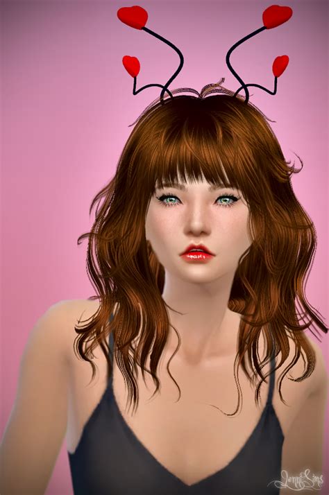 Downloads Sims 4 New Mesh Accessory Fall In Love Male Female Jennisims
