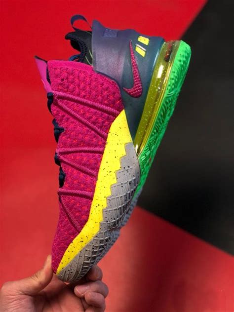 Nike Lebron 18 ‘los Angeles By Night Pink Primemulticolor For Sale