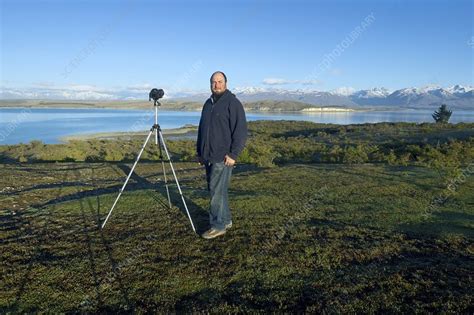 alex cherney amateur astronomer stock image c011 4909 science photo library