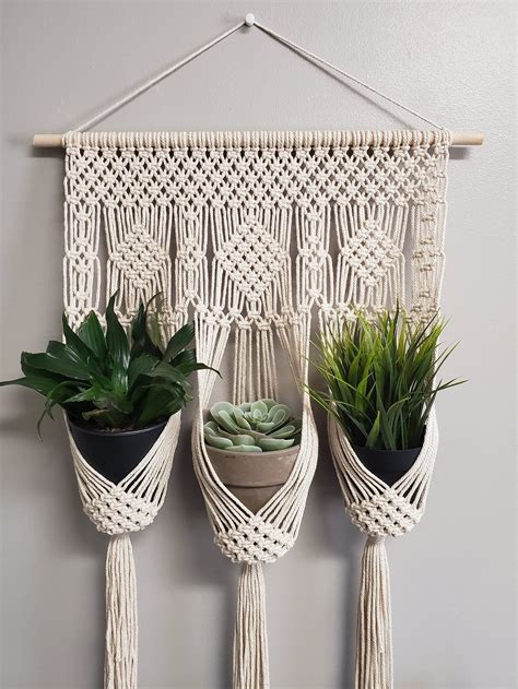 How To Make Your Own Hanging Plant Holder Pot Design Ideas