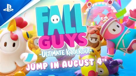 『fall Guys Ultimate Knockout』が8月、playstation®plusのフリープレイにいきなり登場！ 4つの