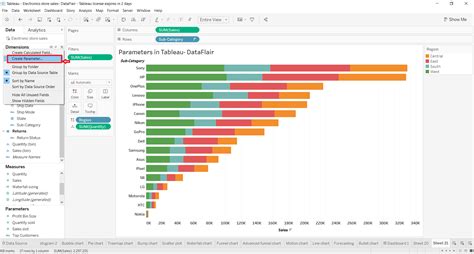How To Create And Use Parameters In Tableau A Comprehensive Guide 101