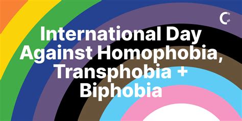 International Day Against Homophobia Transphobia And Biphobia 2023 Creative Bc