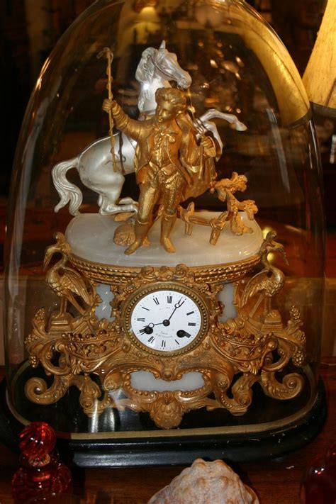 Antique Clock In The Castle Antique Clock Clock Mantel Clock