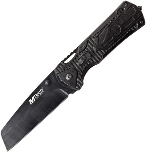 Mt1104bk Mtech Multi Tool Linerlock Pocket Knife Black