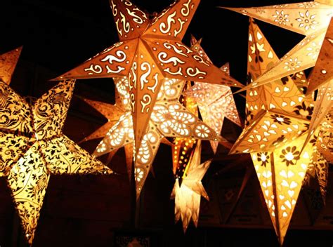 Christmas Lights In India Paper Star Lanterns Paper