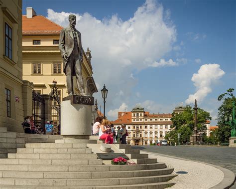 A Statue Of Tomas Masaryk President Of Czechoslavakia 192 Flickr