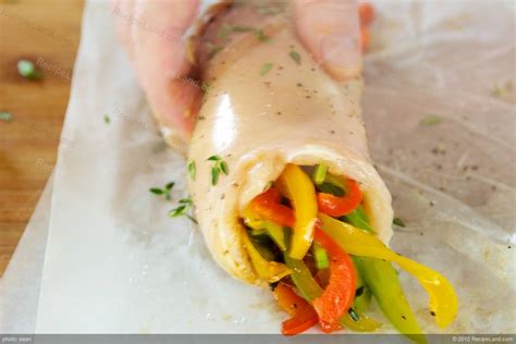 Grilling meat reduces the fat because it drips out while you cook. Stuffed Chicken Breasts with Sweet Peppers and Thyme Recipe