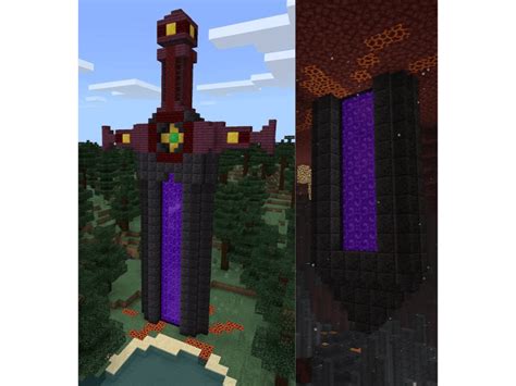 My Take On A Nether Swordal Sword Portal Inspired By A Post By U