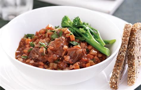 Red Wine Beef And Pearl Barley Casserole Healthy Food Guide