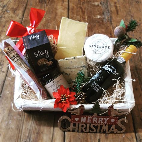Christmas Cheese Hamper A Luxurious Artisan Cheese And Wine Hamper
