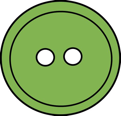 Green Button Clip Art Green Button Image